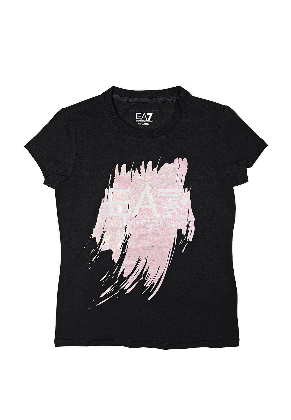 T-shirt nera per bambina - Primamoda kids