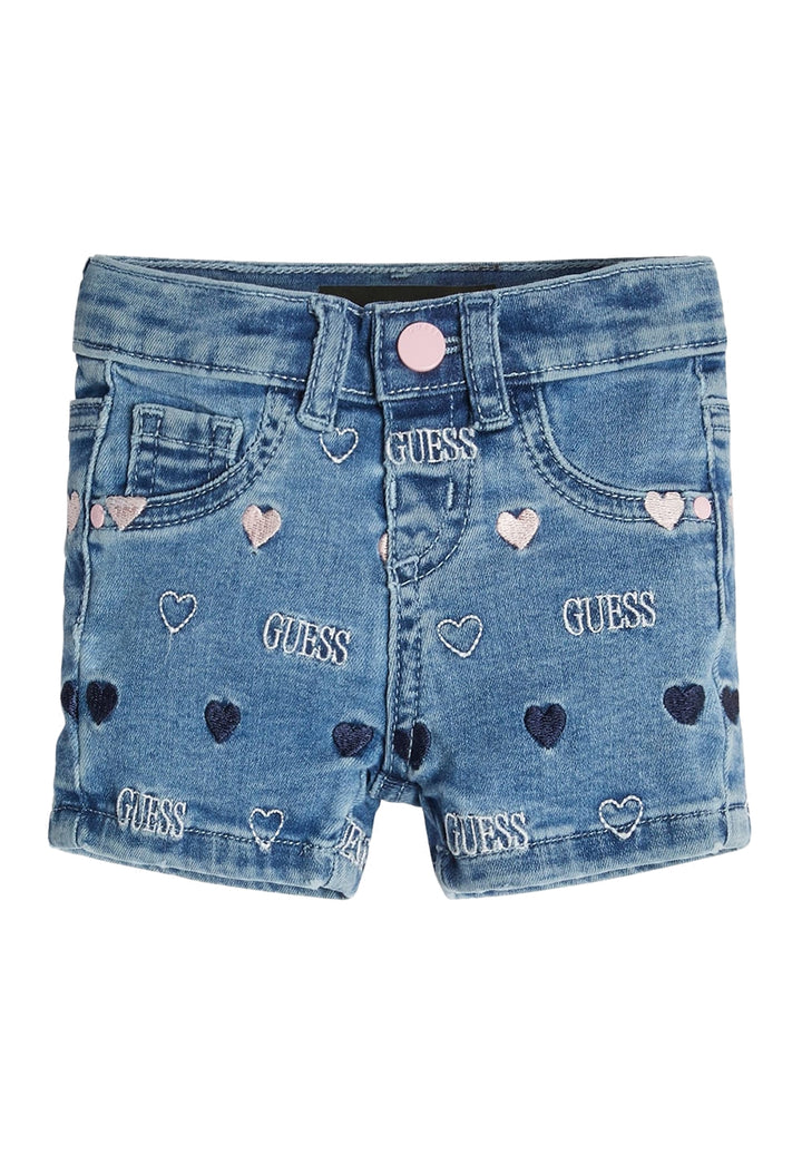 Short blu denim per bambina - Primamoda kids