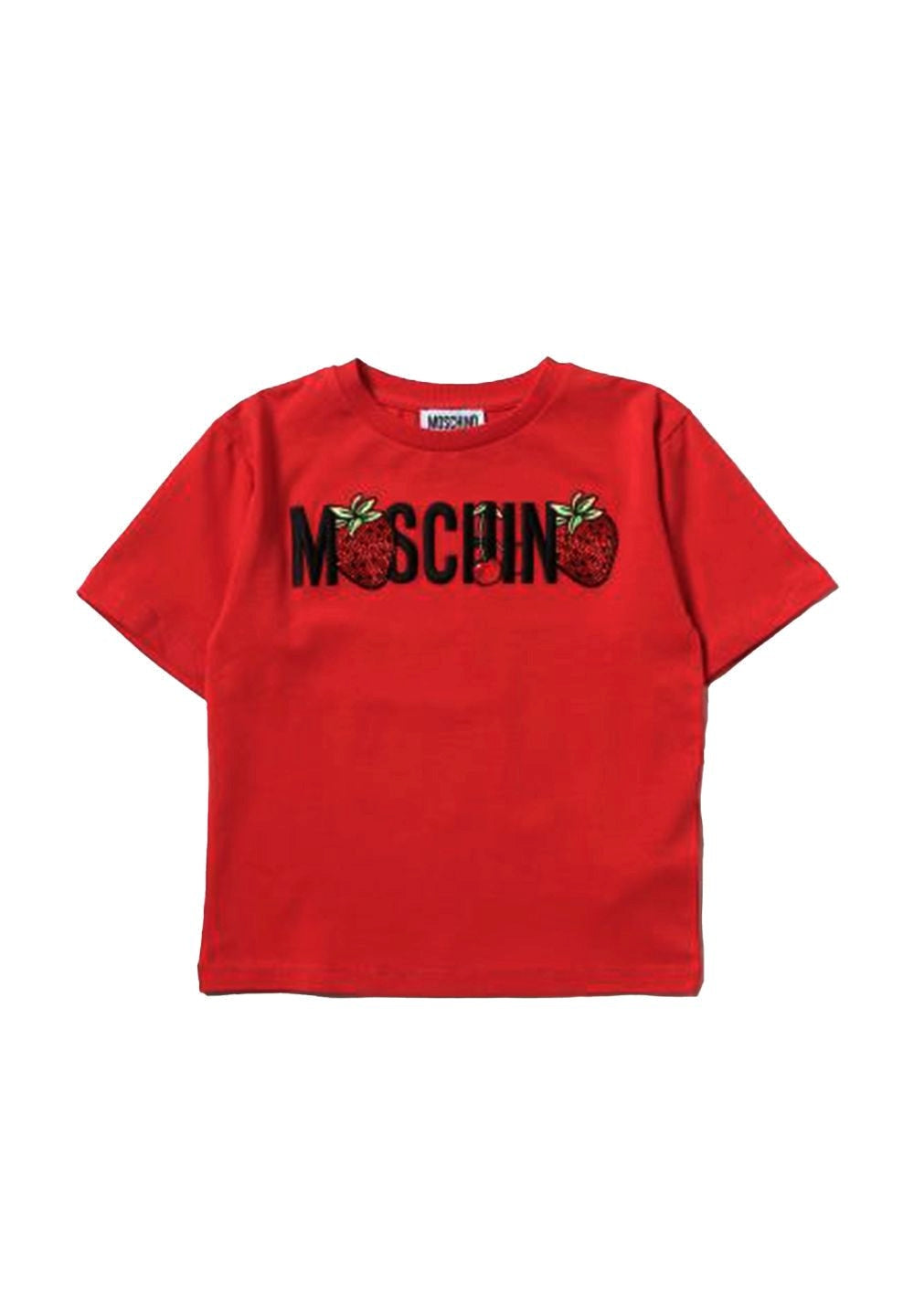 T-Shirt rosso per bambina
