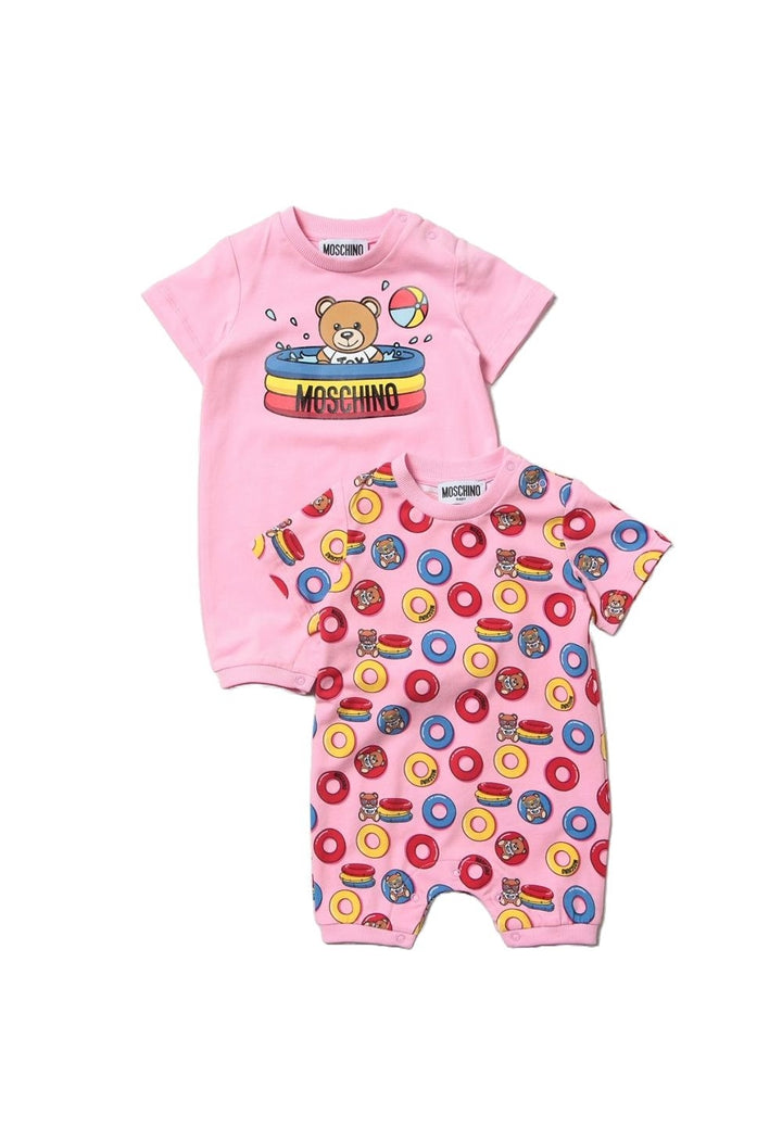 Set tutine rosa per neonata - Primamoda kids