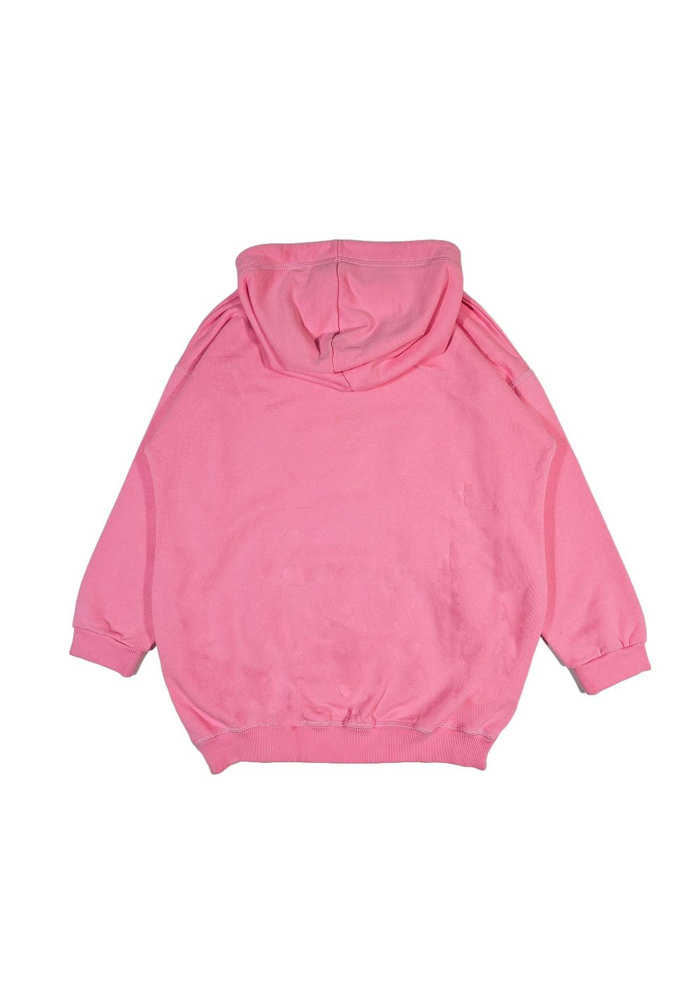 Vestito felpa rosa per bambina - Primamoda kids