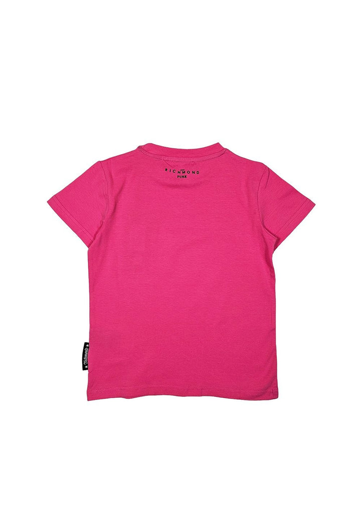 T-shirt fuxia per bambina - Primamoda kids