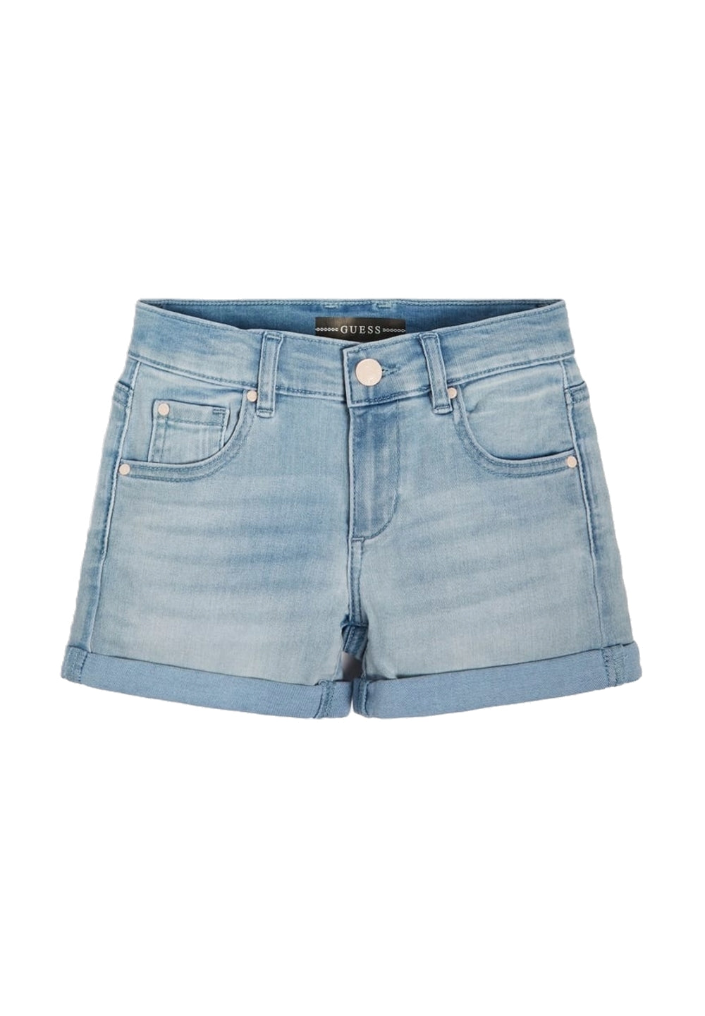 Short denim blu chiaro per bambina - Primamoda kids