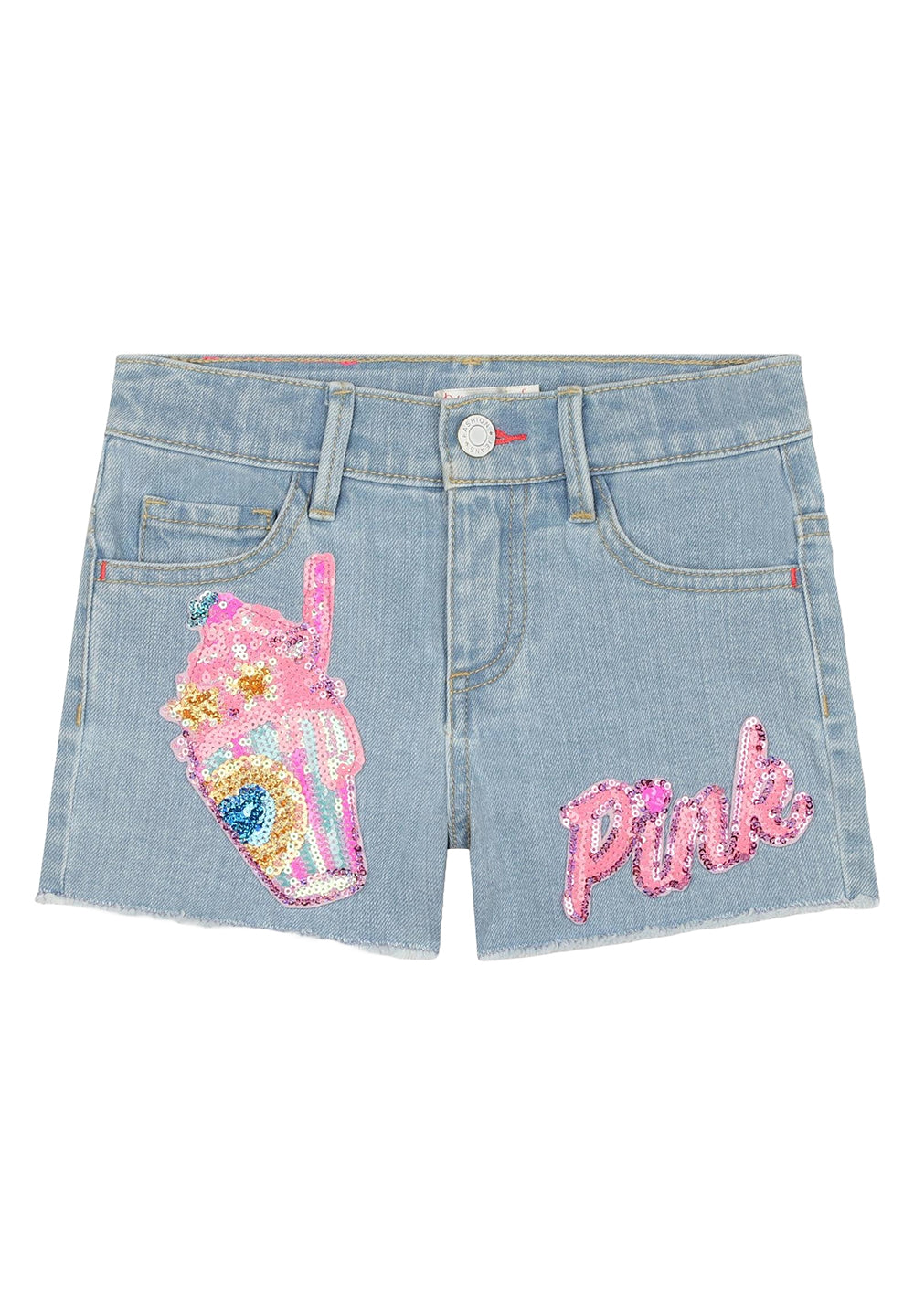 Short denim blu per bambina - Primamoda kids