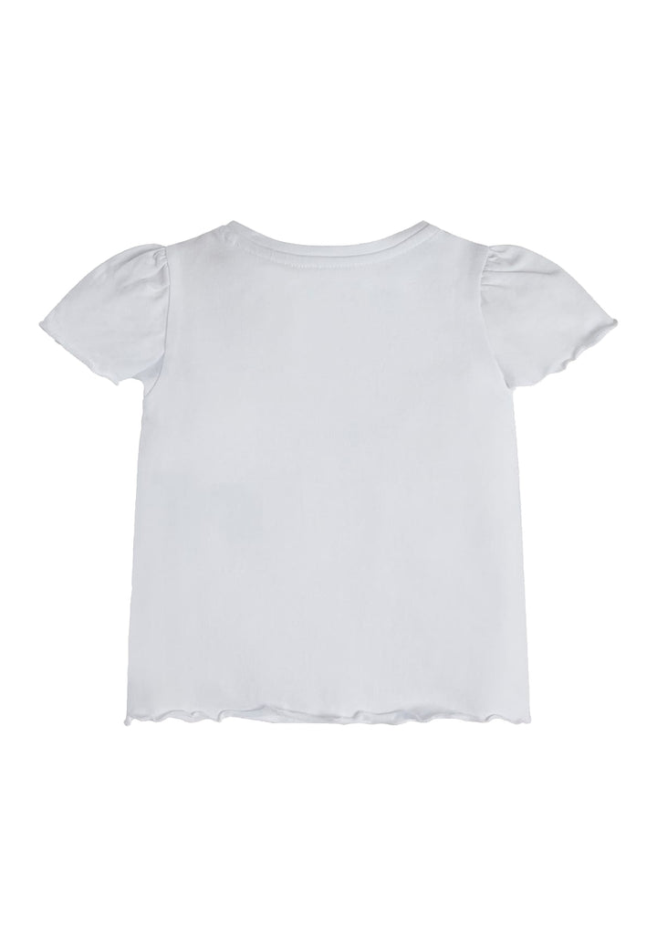 T-shirt bianca per bambina - Primamoda kids