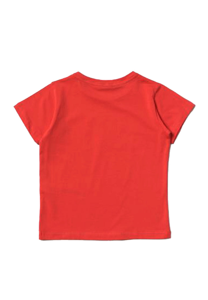 T-shirt corallo per bambina - Primamoda kids