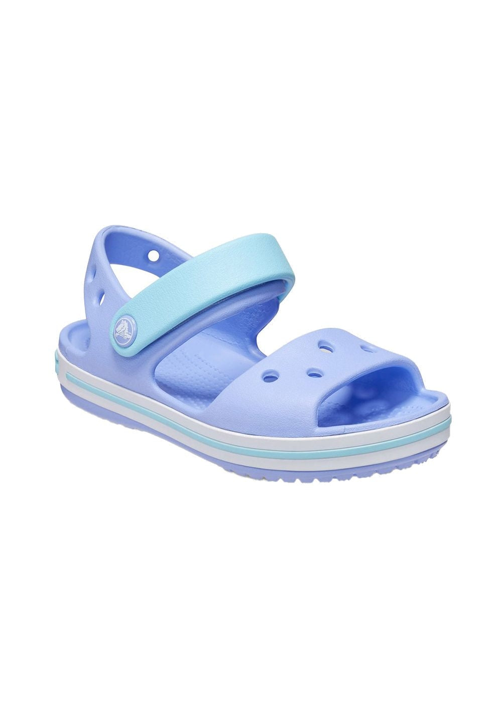 Sandalo lilla-celeste per neonato