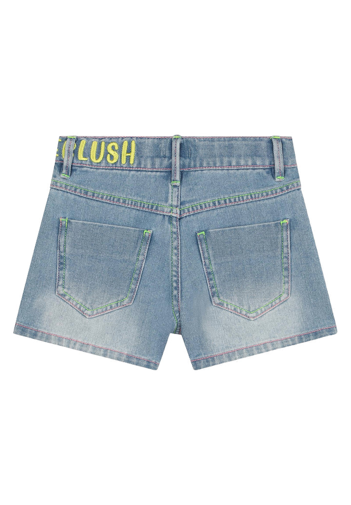 Short denim blu per bambina - Primamoda kids