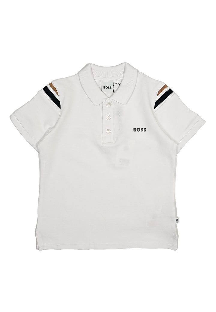 Polo bianca per neonato - Primamoda kids