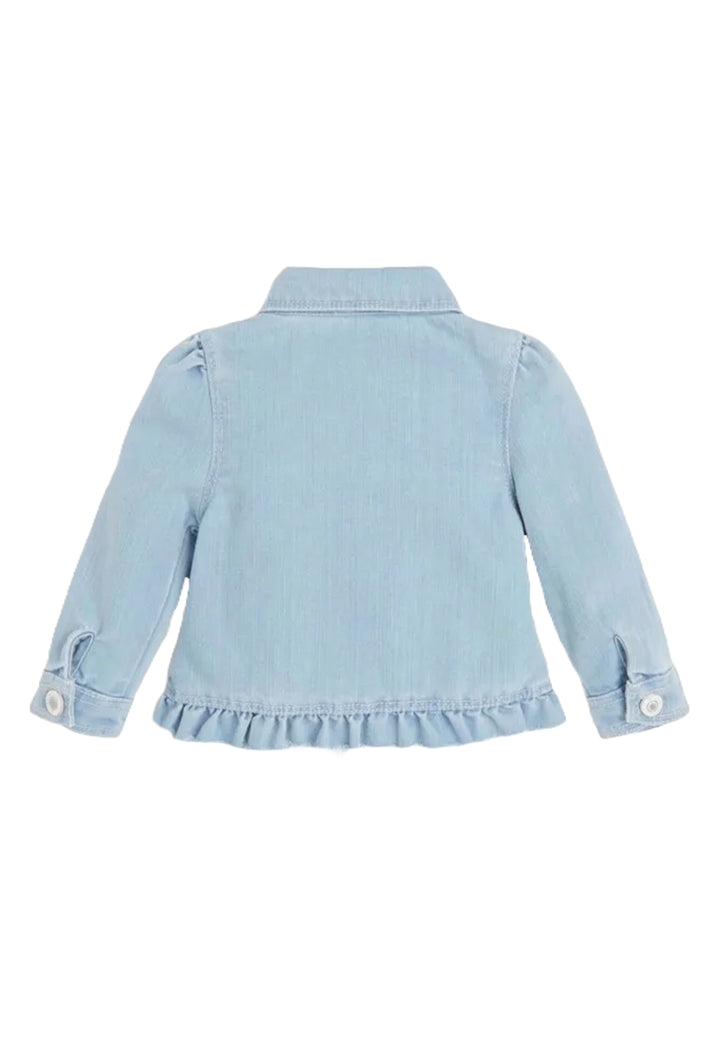 Giubbino denim blu per neonata - Primamoda kids