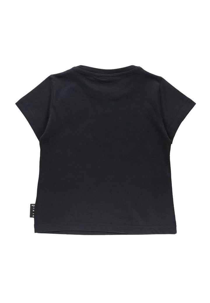 T-shirt nera per bambino - Primamoda kids