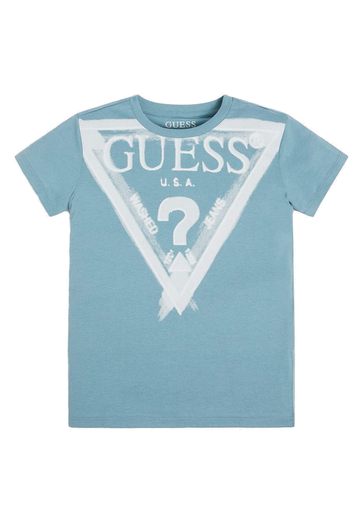 T-shirt celeste per bambino - Primamoda kids