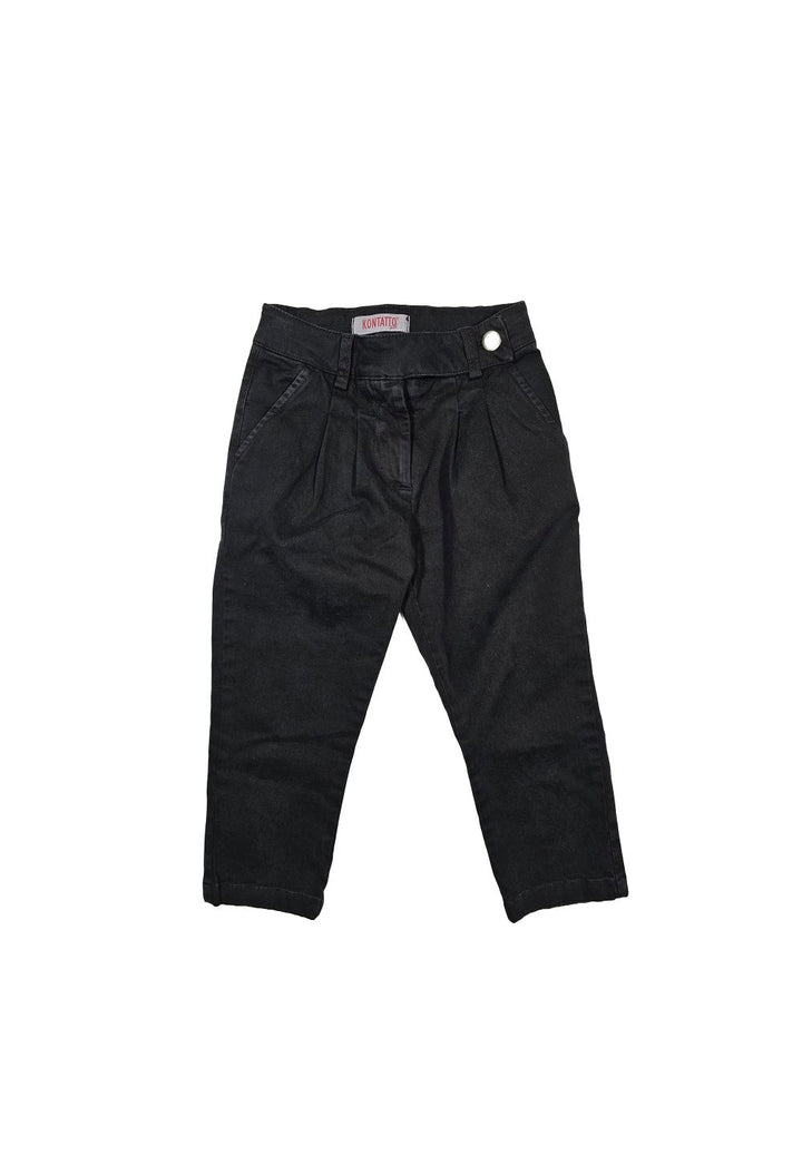 Pantalone nero per bambina - Primamoda kids