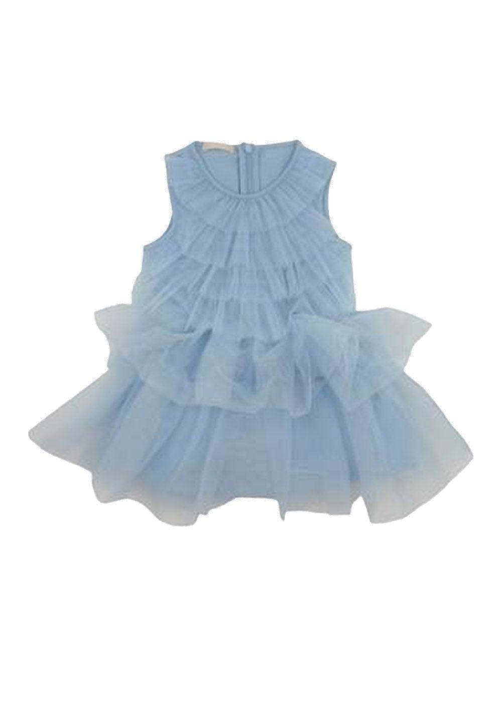 Vestito celeste per neonata - Primamoda kids