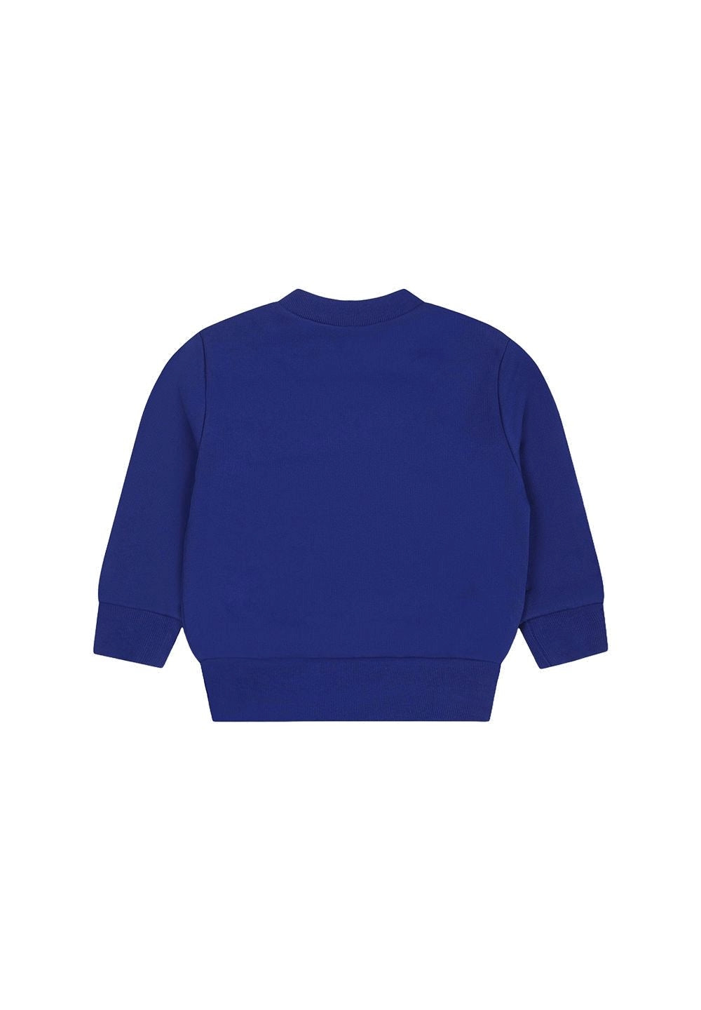 Felpa girocollo blu per neonato - Primamoda kids