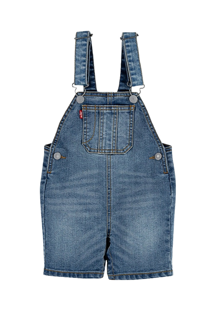 Salopette denim blu per neonato - Primamoda kids