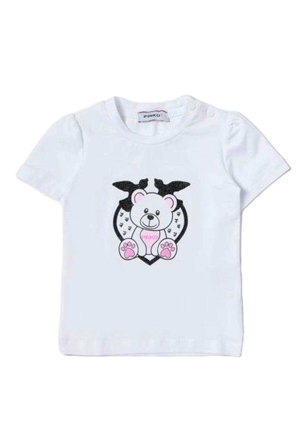 T-shirt bianca per bambina - Primamoda kids