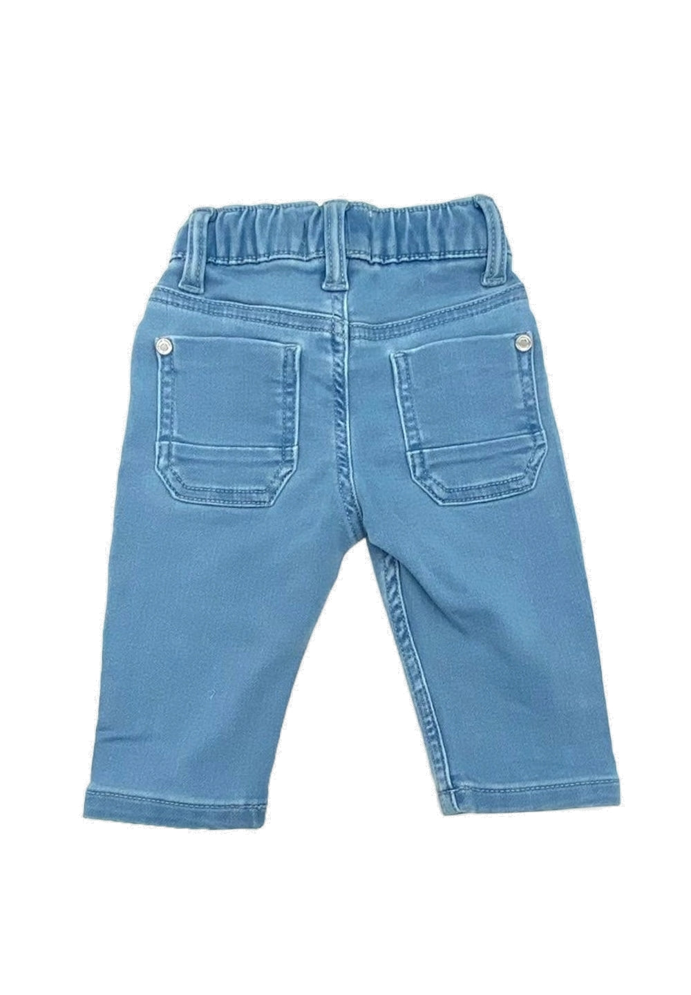 Pantalone blu denim per neonato - Primamoda kids