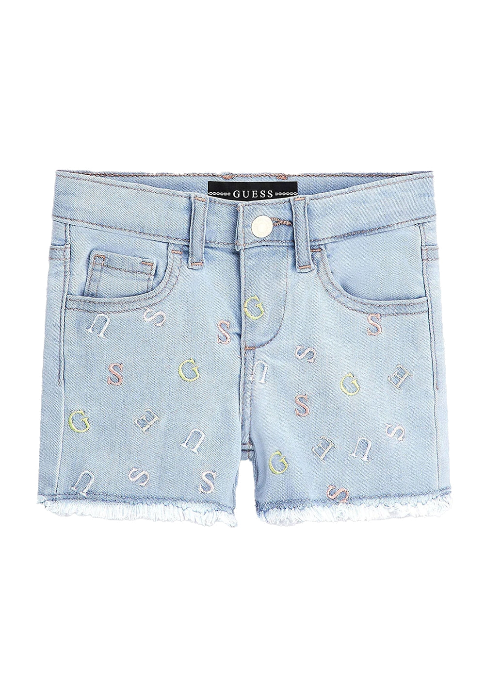 Short blu denim chiaro per bambina - Primamoda kids