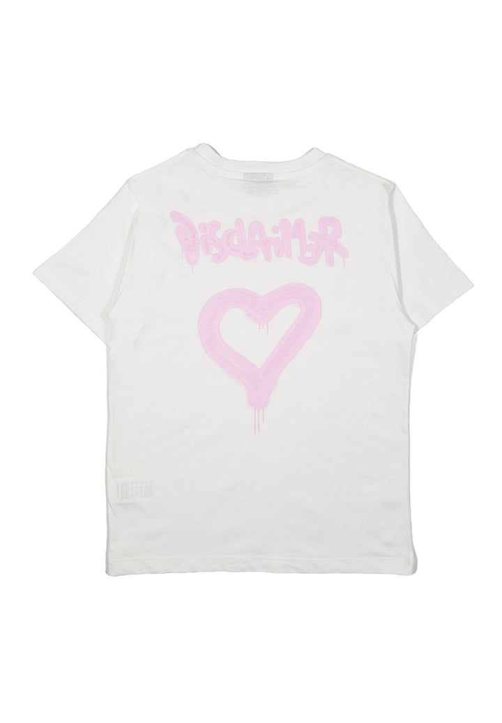 T-shirt bianca per bambina - Primamoda kids