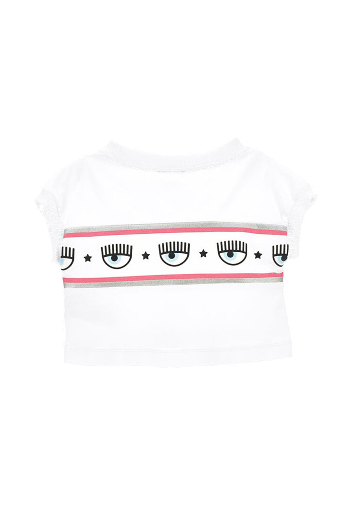 T-shirt bianco per bambina - Primamoda kids