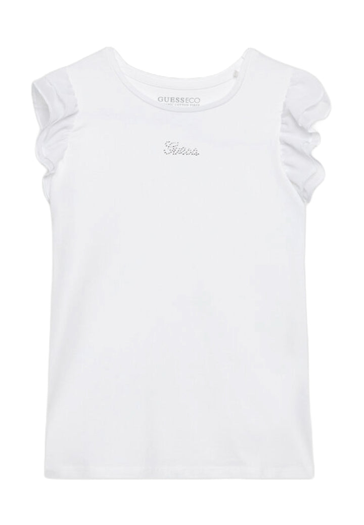 T-shirt bianca per bambina - Primamoda kids