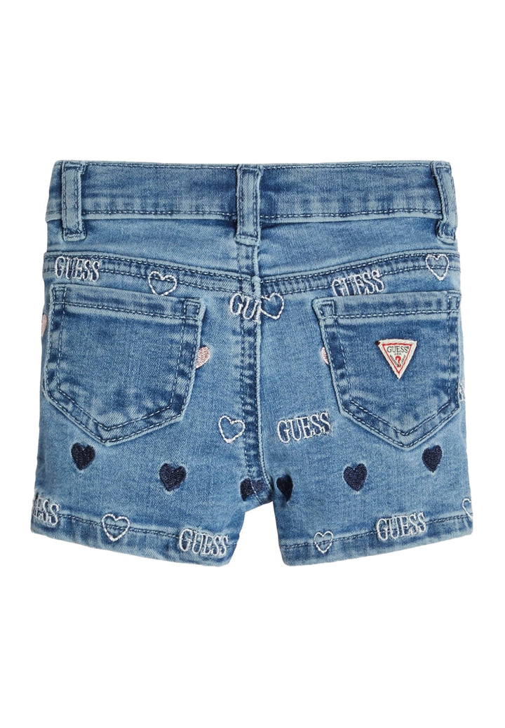 Short blu denim per bambina - Primamoda kids