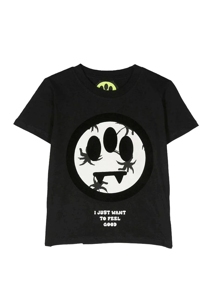 T-shirt nero per bambina - Primamoda kids