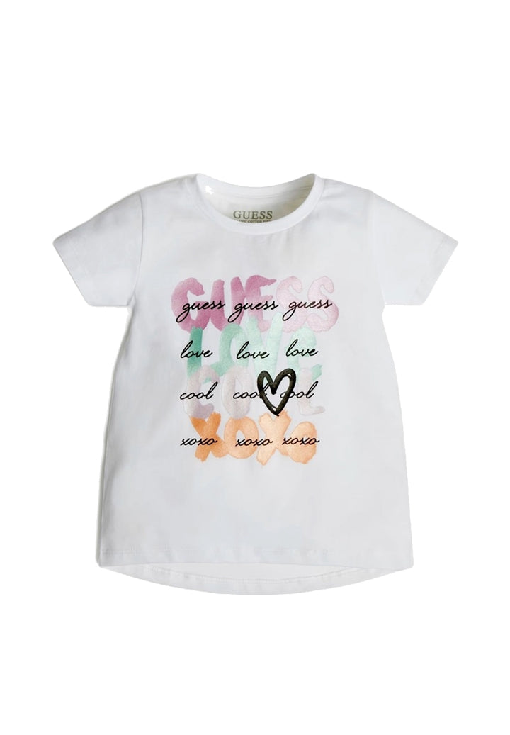 T-shirt bianca per bambina - Primamoda kids