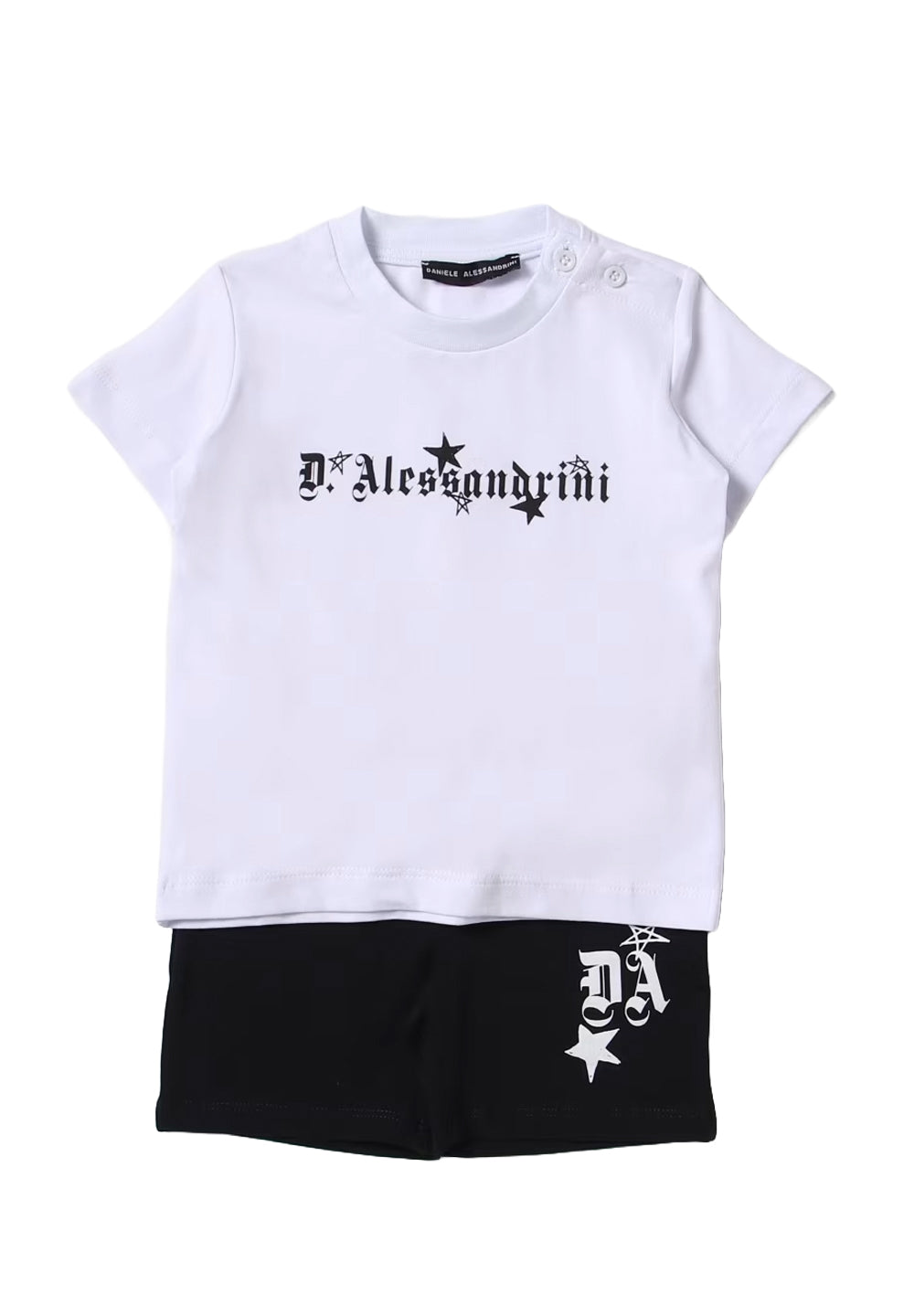 Completo bianco-nero per bambino - Primamoda kids