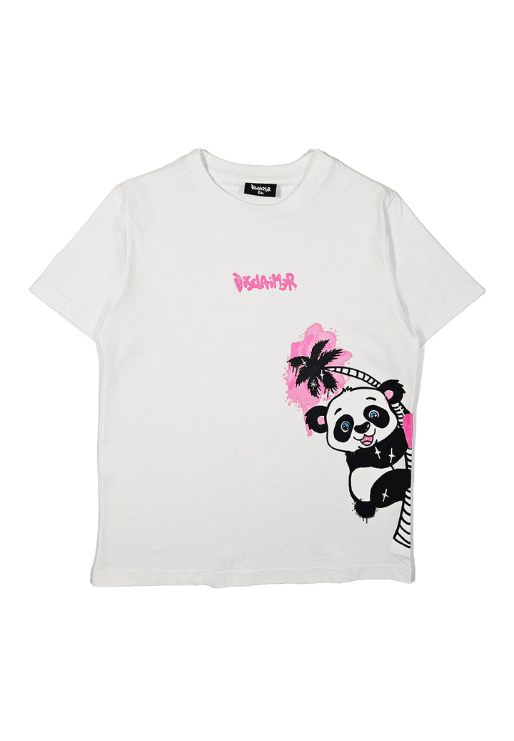 T-shirt bianca per bambina - Primamoda kids