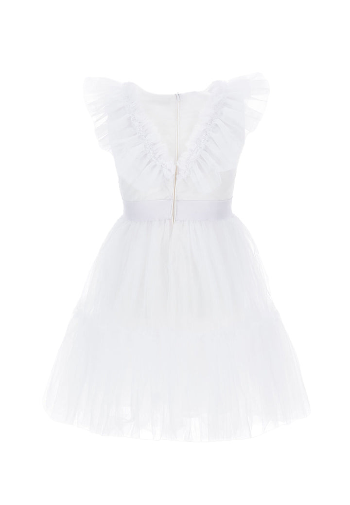 Vestito bianco per bambina - Primamoda kids