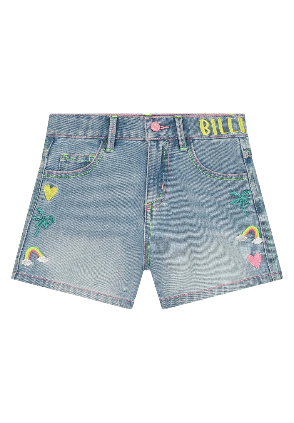 Short denim blu per bambina - Primamoda kids