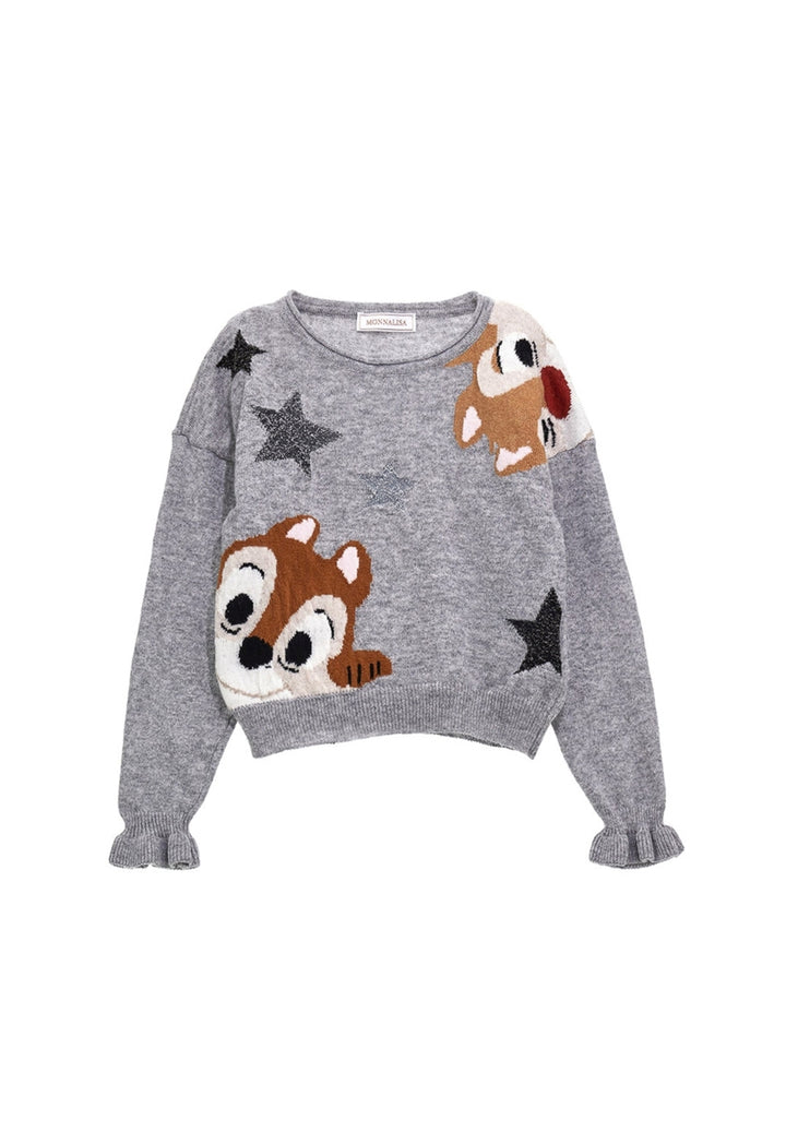 Maglione grigio per bambina - Primamoda kids