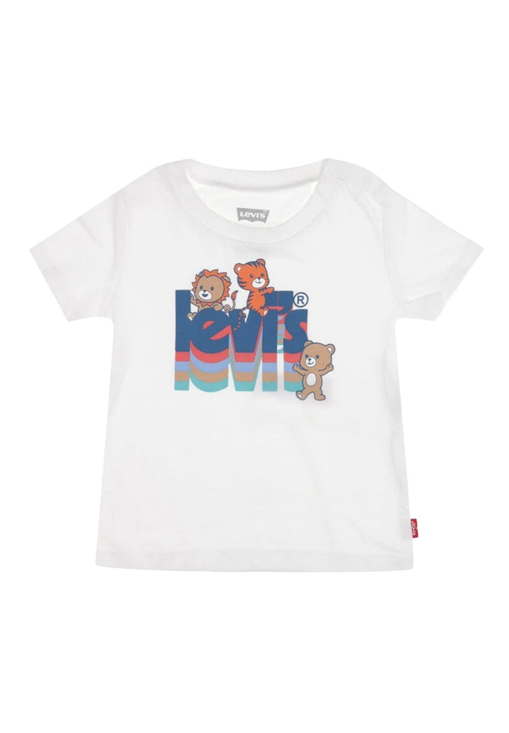 T-shirt bianca per neonato - Primamoda kids