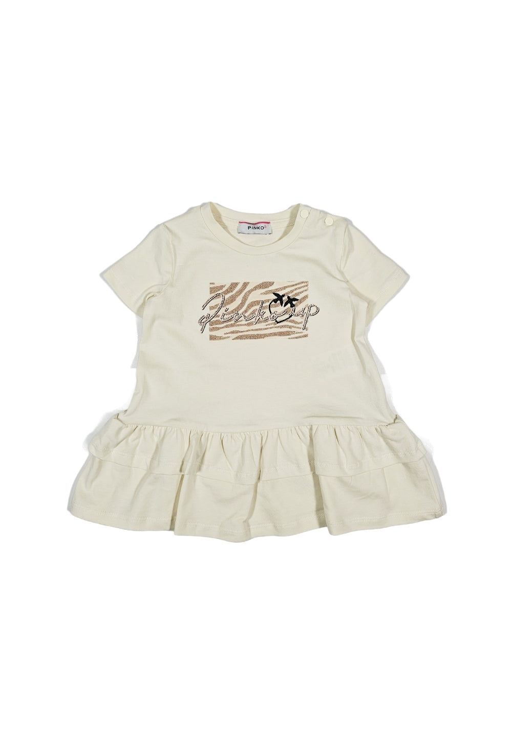 Vestito beige per bambina - Primamoda kids