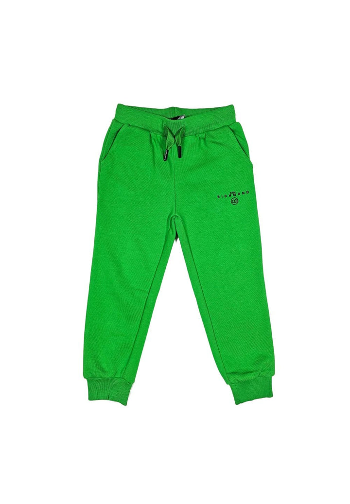 Pantalone felpa verde per neonato - Primamoda kids