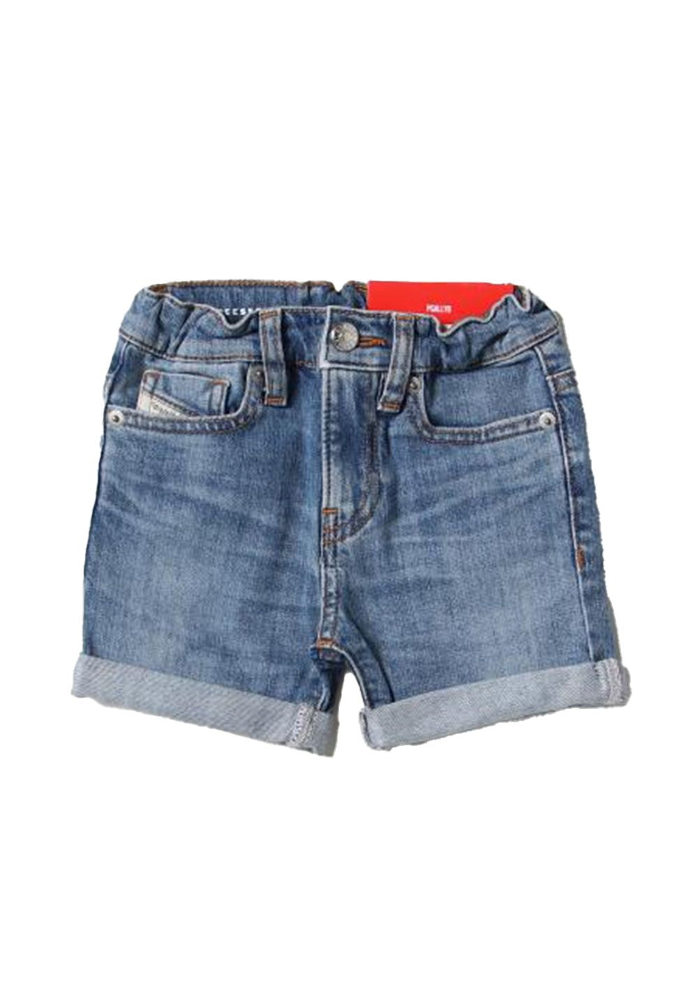 Short blu denim per bambina - Primamoda kids