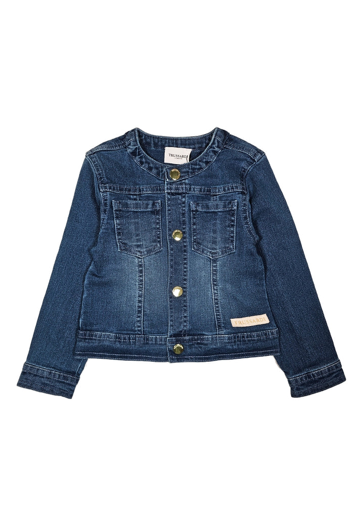 Giacca denim blu per bambina - Primamoda kids