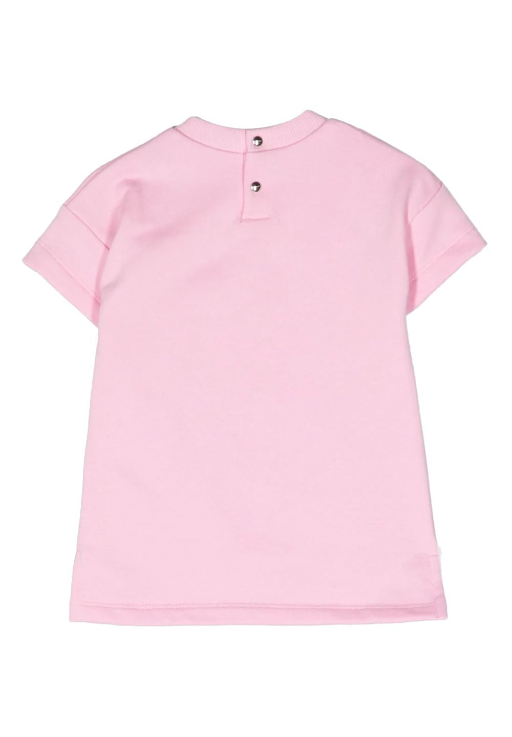 Vestito felpa rosa per neonata - Primamoda kids