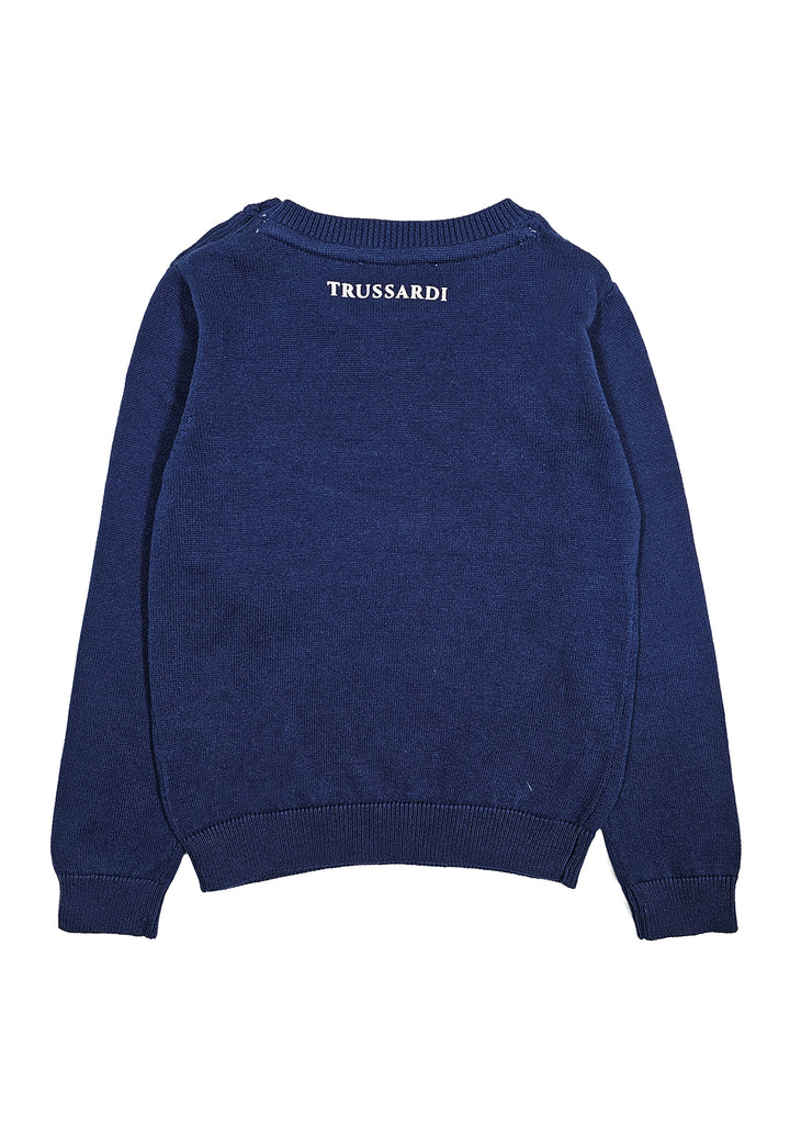 Maglioncino blu per bambino - Primamoda kids