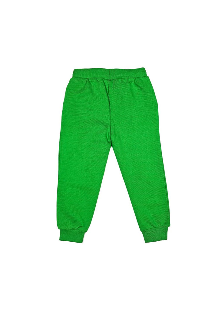 Pantalone felpa verde per neonato - Primamoda kids