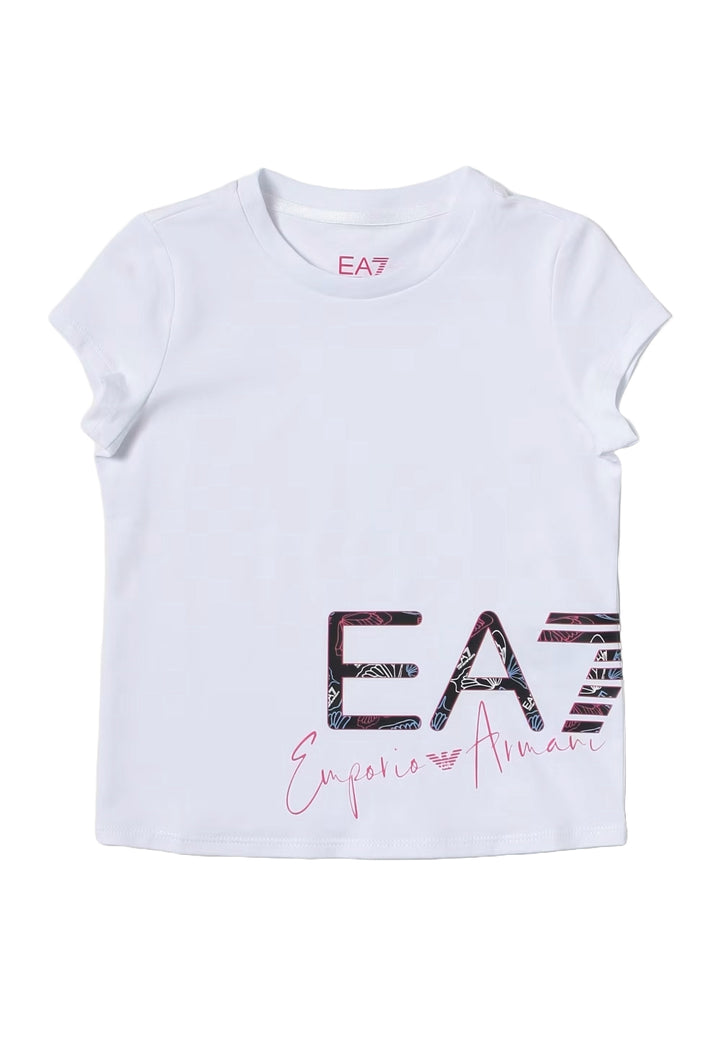 T-shirt bianco per bambina - Primamoda kids