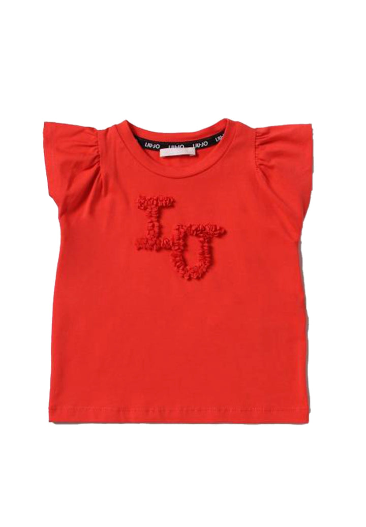 T-shirt rosso per bambina - Primamoda kids