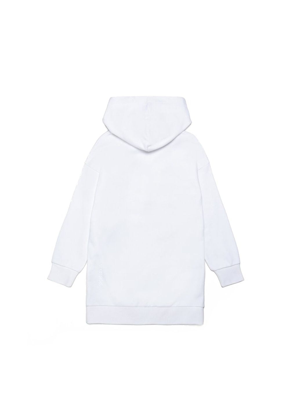 Vestito felpa bianco per bambina - Primamoda kids