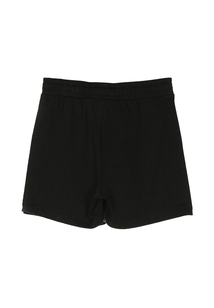 Short felpa nero per bambina - Primamoda kids