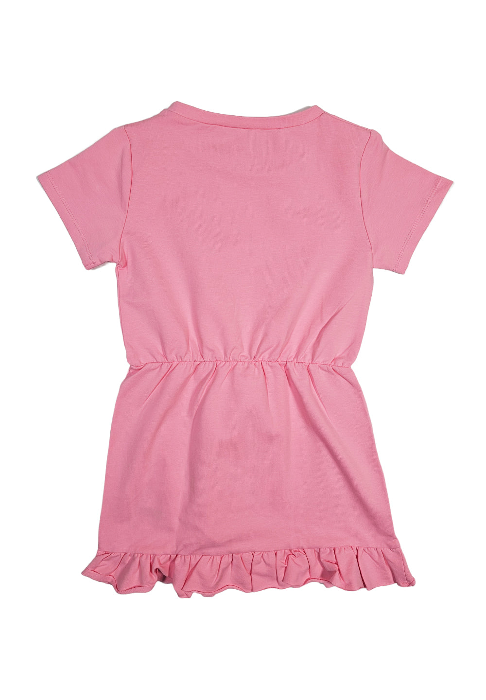 Vestito felpa rosa per neonata - Primamoda kids