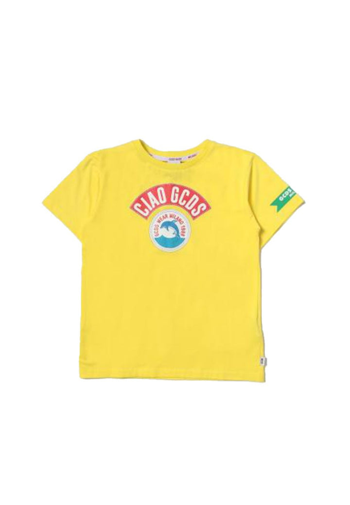 T-shirt gialla per bambino - Primamoda kids