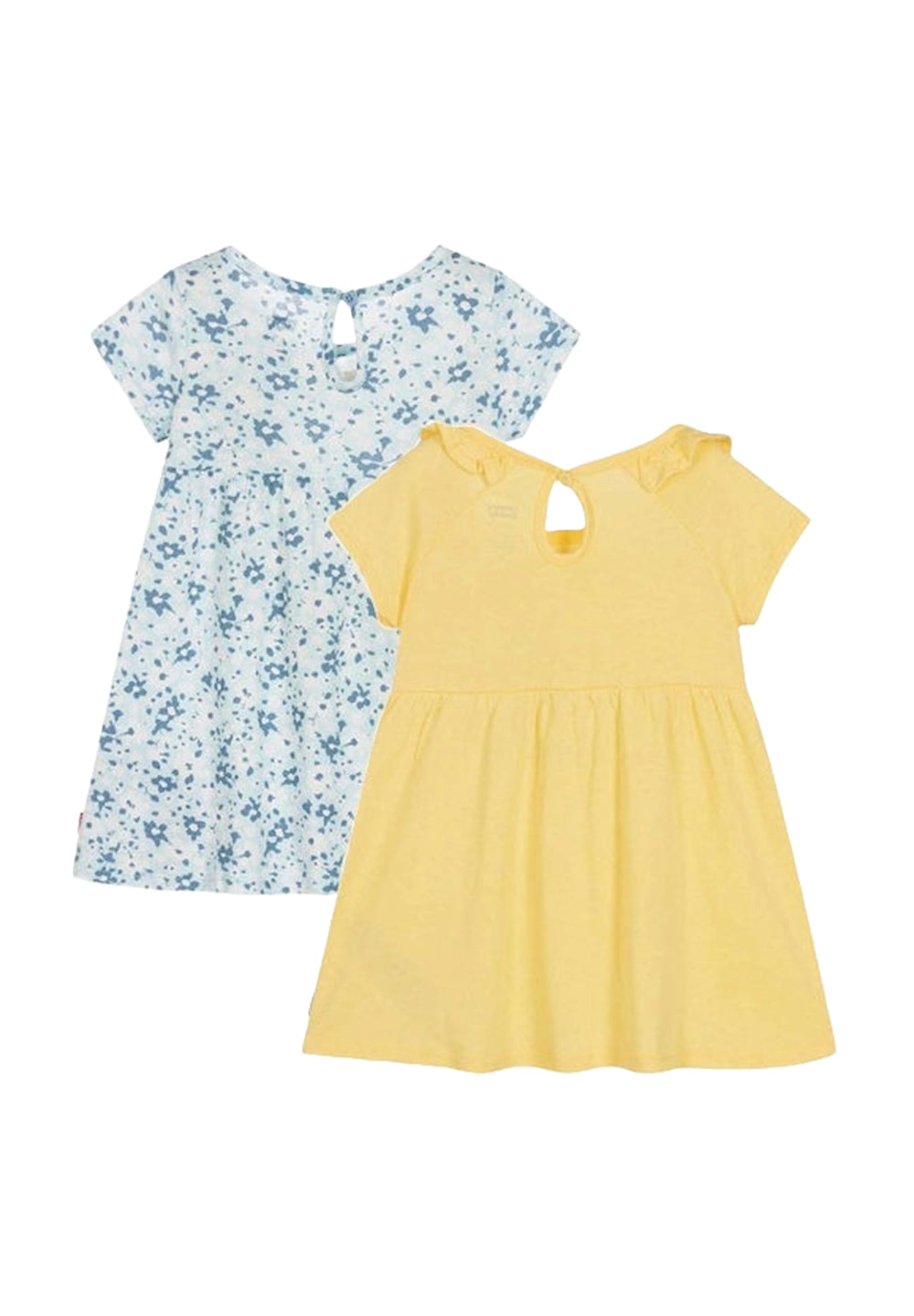 Set vestiti giallo-celeste per neonata - Primamoda kids