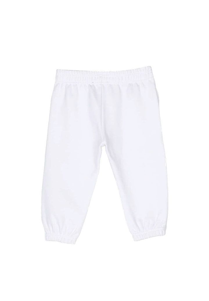 Pantalone felpa bianco per neonata - Primamoda kids